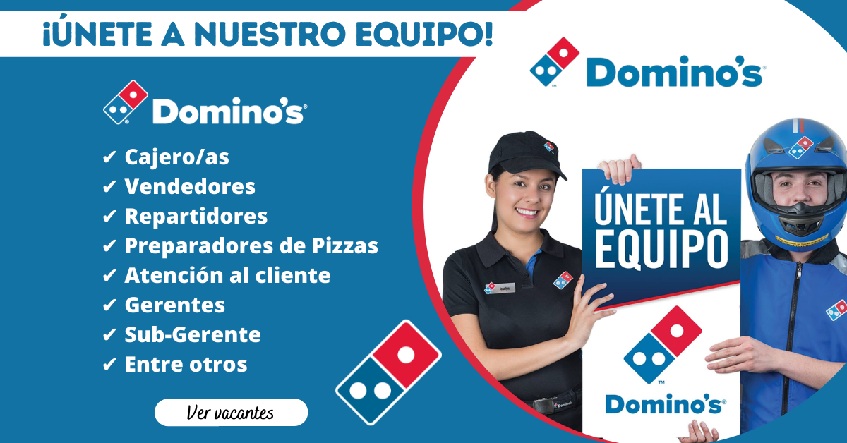 DOMINOS PIZZA - FERIA LABORAL