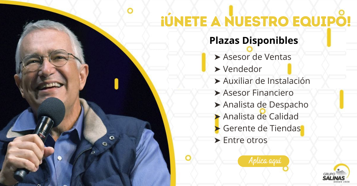 GRUPO SALINAS – APERTURA NUEVA FERIA LABORAL