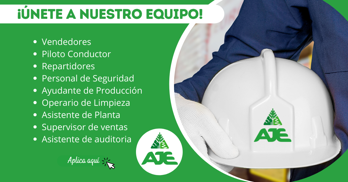 AJE – REALIZA NUEVA CONVOCATORIA LABORAL