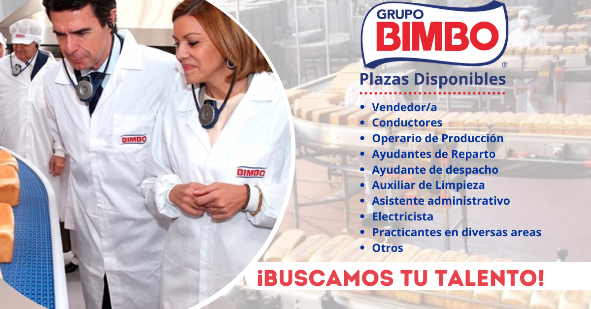 BIMBO ESTA EN BUSCA DE COMPLETAR LOS SIGUIENTES plademallorca