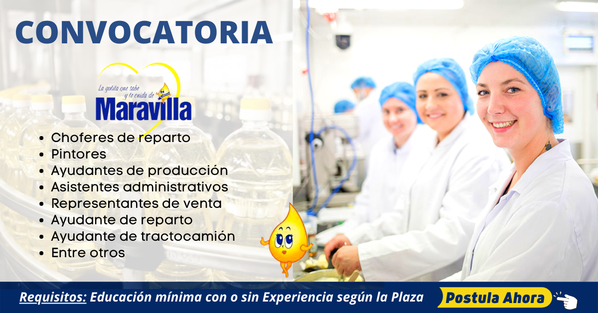ACEITE MARAVILLA TRABAJOS