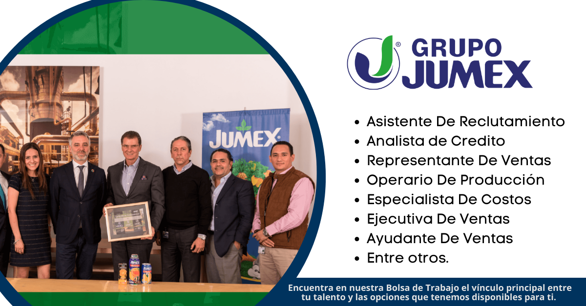 GRUPO JUMEX - BUSCA PERSONAL