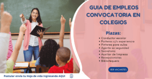 COLEGIOS Guía de Empleo